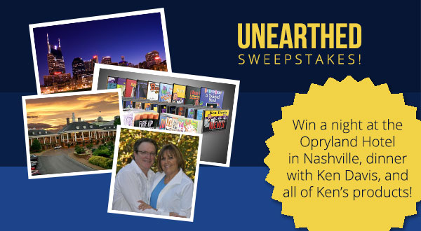 Unearthed-Sweepstakes-Website